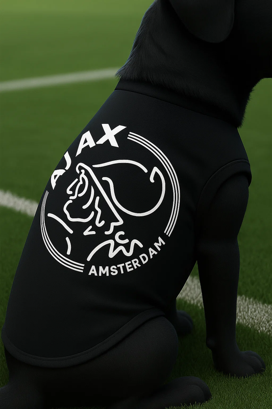 Ajax Dog Football Shirt – Black